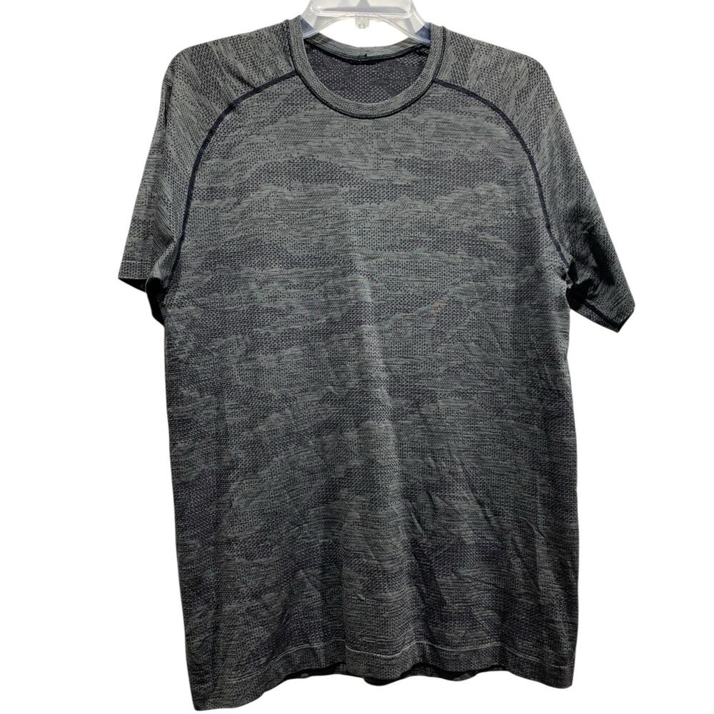 Lululemon‎ Metal Vent Tech Short Sleeve Black / Anchor - Picture 3 of 6